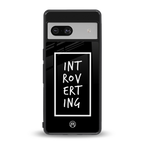 introverting back phone cover | glass case for Google Pixel 7