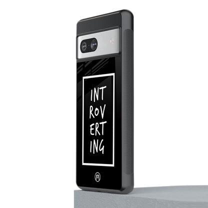 introverting back phone cover | glass case for Google Pixel 7