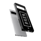 introverting back phone cover | glass case for google pixel 8 pro