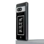 introverting back phone cover | glass case for Google Pixel 8