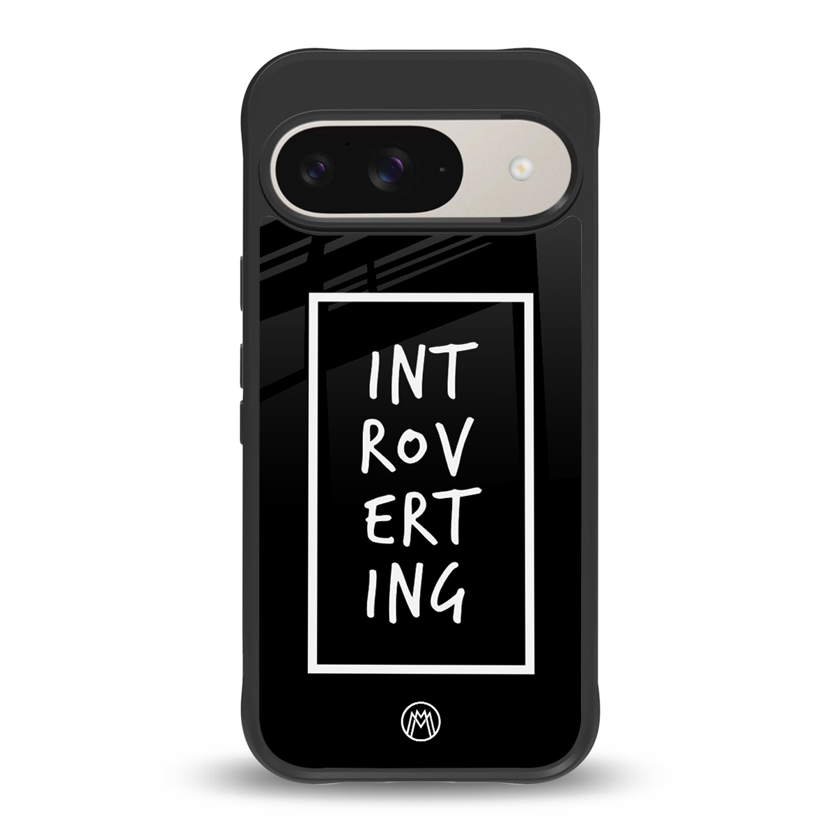 introverting back phone cover | glass case for google pixel 9