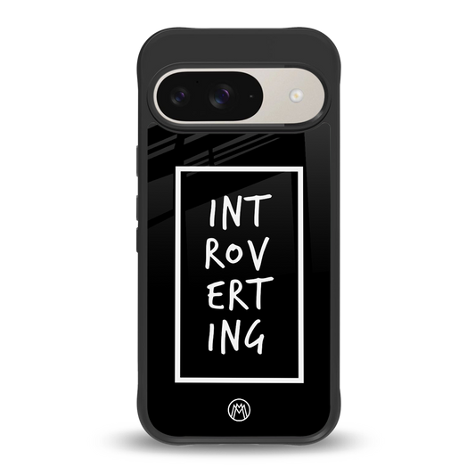 introverting back phone cover | glass case for google pixel 9