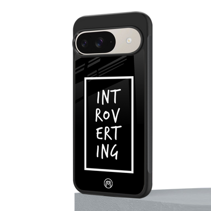 introverting back phone cover | glass case for google pixel 9