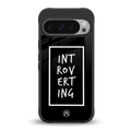 introverting back phone cover | glass case for google pixel 9 pro
