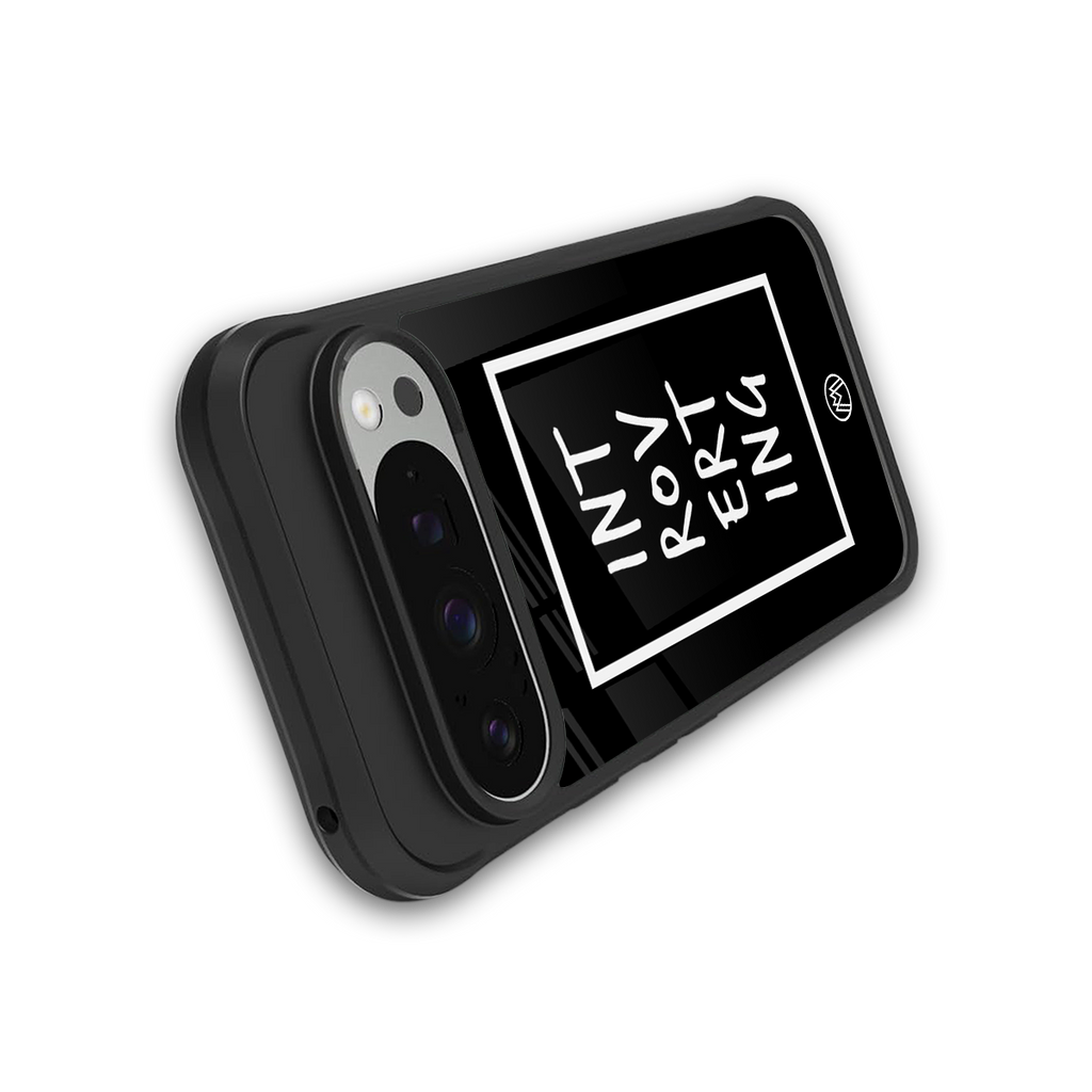 introverting back phone cover | glass case for google pixel 9 pro