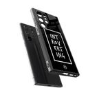 introverting back phone cover | glass case for samsung galaxy s23 ultra