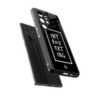 introverting back phone cover | glass case for samsung galaxy s25 ultra