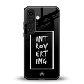 introverting back phone cover | glass case for samsung galaxy s24 plus