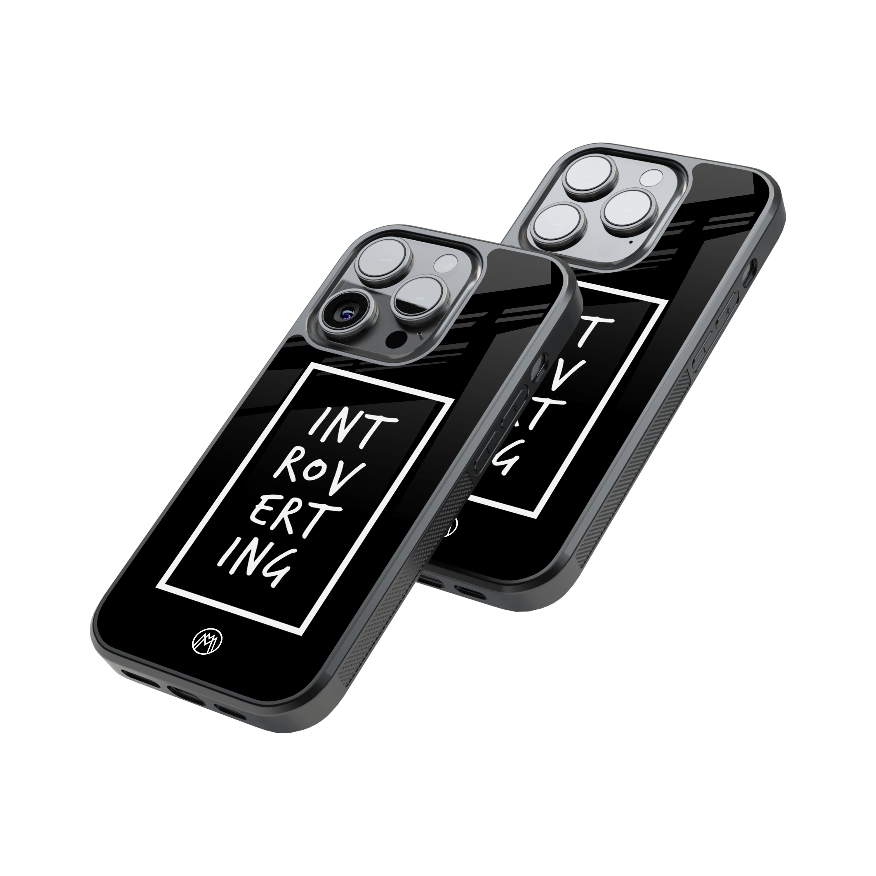 Protective Glass Back Phone Case Compatible with iPhone, Samsung, OnePlus, Pixel & More