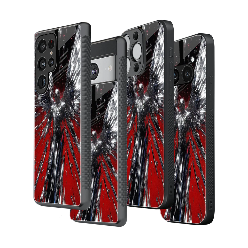 Stylish Glass Back Case for All Smartphones iPhone, Samsung, OnePlus, Pixel, Redmi, Oppo, Vivo, Motorola
