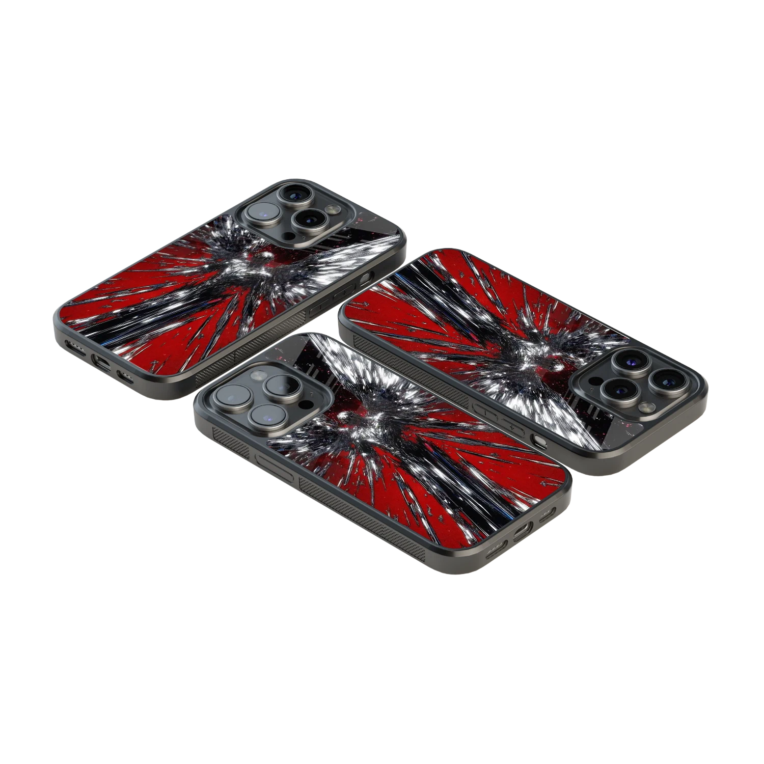 Luxury Glass Back Mobile Cover for iPhone, Samsung Galaxy, OnePlus, Pixel, Redmi & More