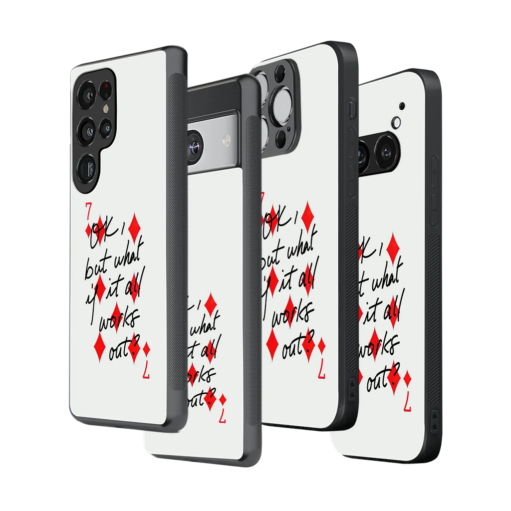 Stylish Glass Back Case for All Smartphones iPhone, Samsung, OnePlus, Pixel, Redmi, Oppo, Vivo, Motorola
