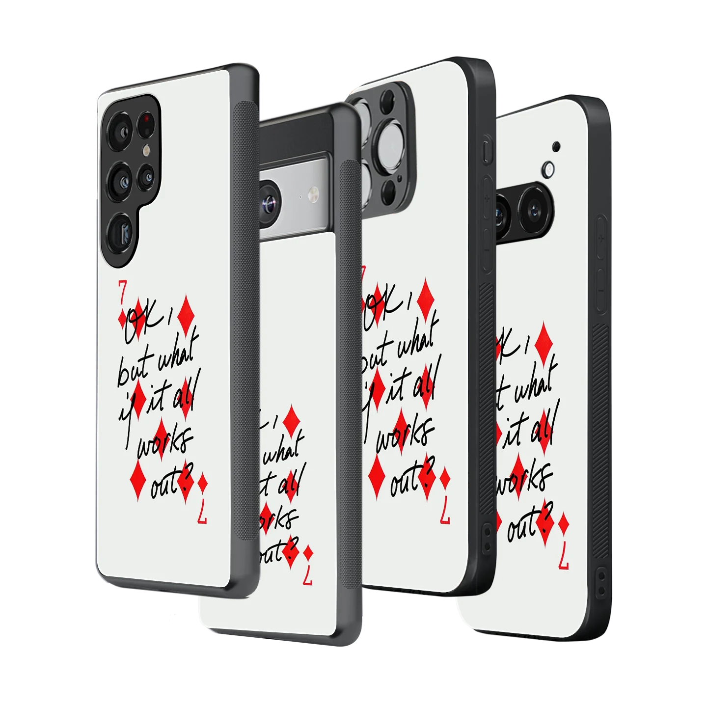 Stylish Glass Back Case for All Smartphones iPhone, Samsung, OnePlus, Pixel, Redmi, Oppo, Vivo, Motorola