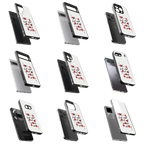 Durable Glass Back Mobile Case for iPhone, Samsung, OnePlus, Google Pixel, Redmi, Vivo, Oppo