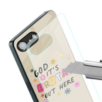 it's brutal out here back phone cover | glass case for iphone 16e