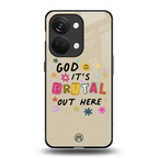 it's brutal out here back phone cover | glass case for oneplus nord 3