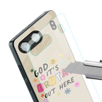 it's brutal out here back phone cover | glass case for oneplus nord 4
