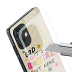 it's brutal out here back phone cover | glass case for oneplus nord ce 3