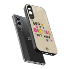 it's brutal out here back phone cover | glass case for oneplus nord ce 4 lite