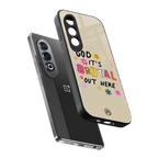 it's brutal out here back phone cover | glass case for oneplus nord ce 4