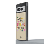 it's brutal out here back phone cover | glass case for google pixel 7 pro
