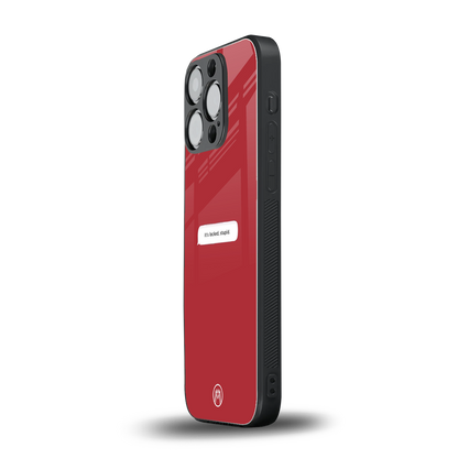 it's locked stupid back phone cover | glass case for iphone 15 pro