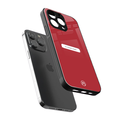 it's locked stupid back phone cover | glass case for iphone 15 pro