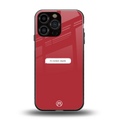 it's locked stupid back phone cover | glass case for iphone 16 pro max