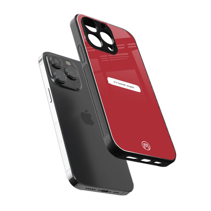 it's locked stupid back phone cover | glass case for iphone 16 pro max