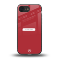 it's locked stupid back phone cover | glass case for iphone 16e