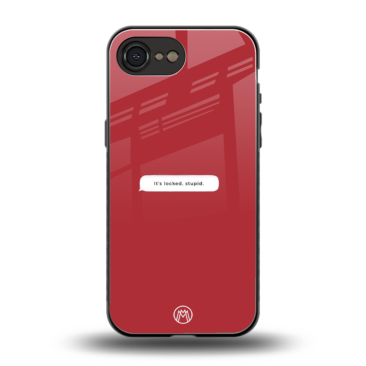 it's locked stupid back phone cover | glass case for iphone 16e