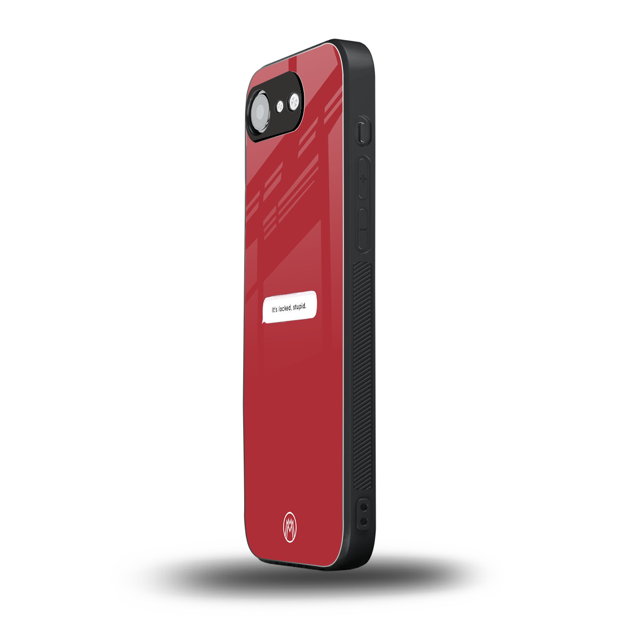 it's locked stupid back phone cover | glass case for iphone 16e