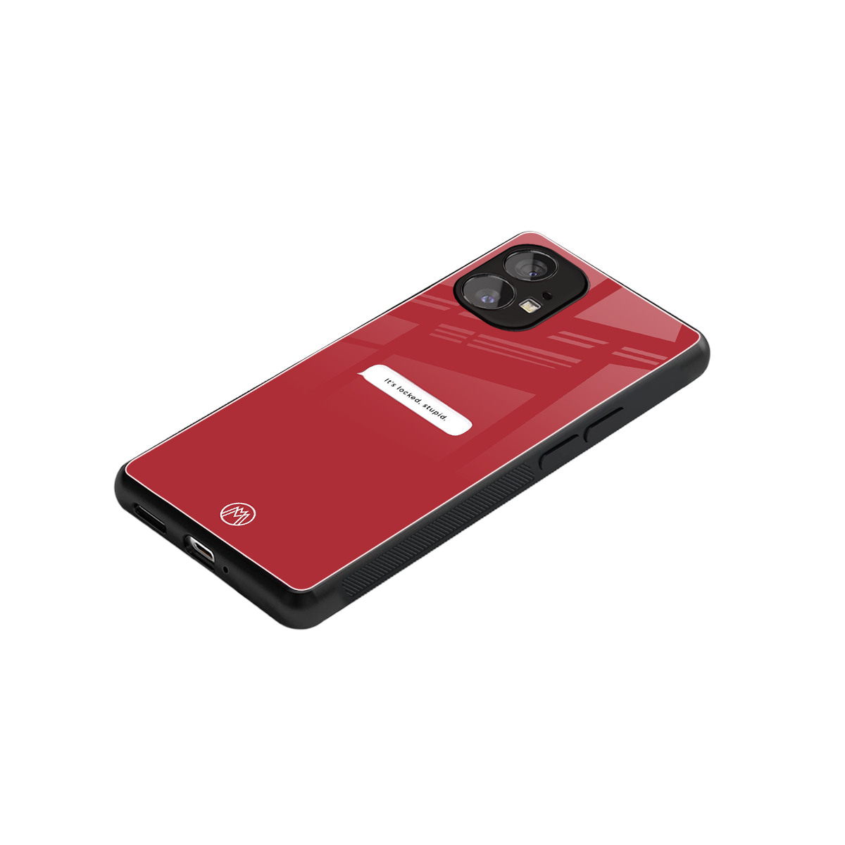 it's locked stupid back phone cover | glass case for nothing phone 1