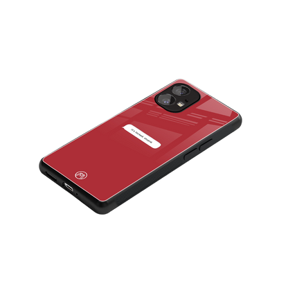 it's locked stupid back phone cover | glass case for nothing phone 1