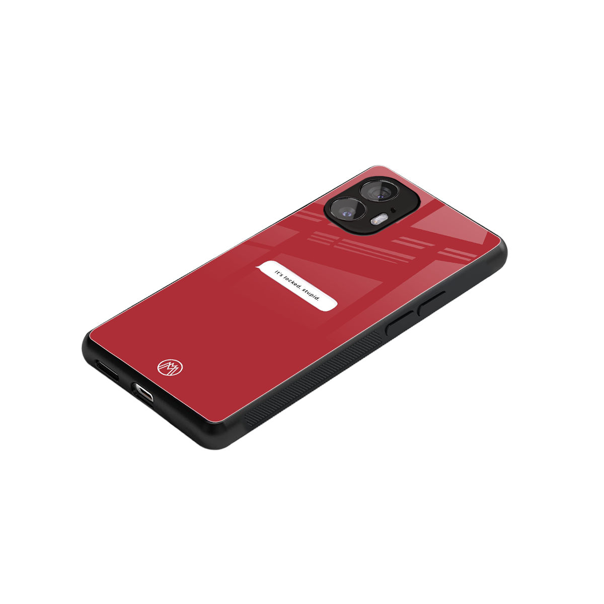 it's locked stupid back phone cover | glass case for nothing phone 2