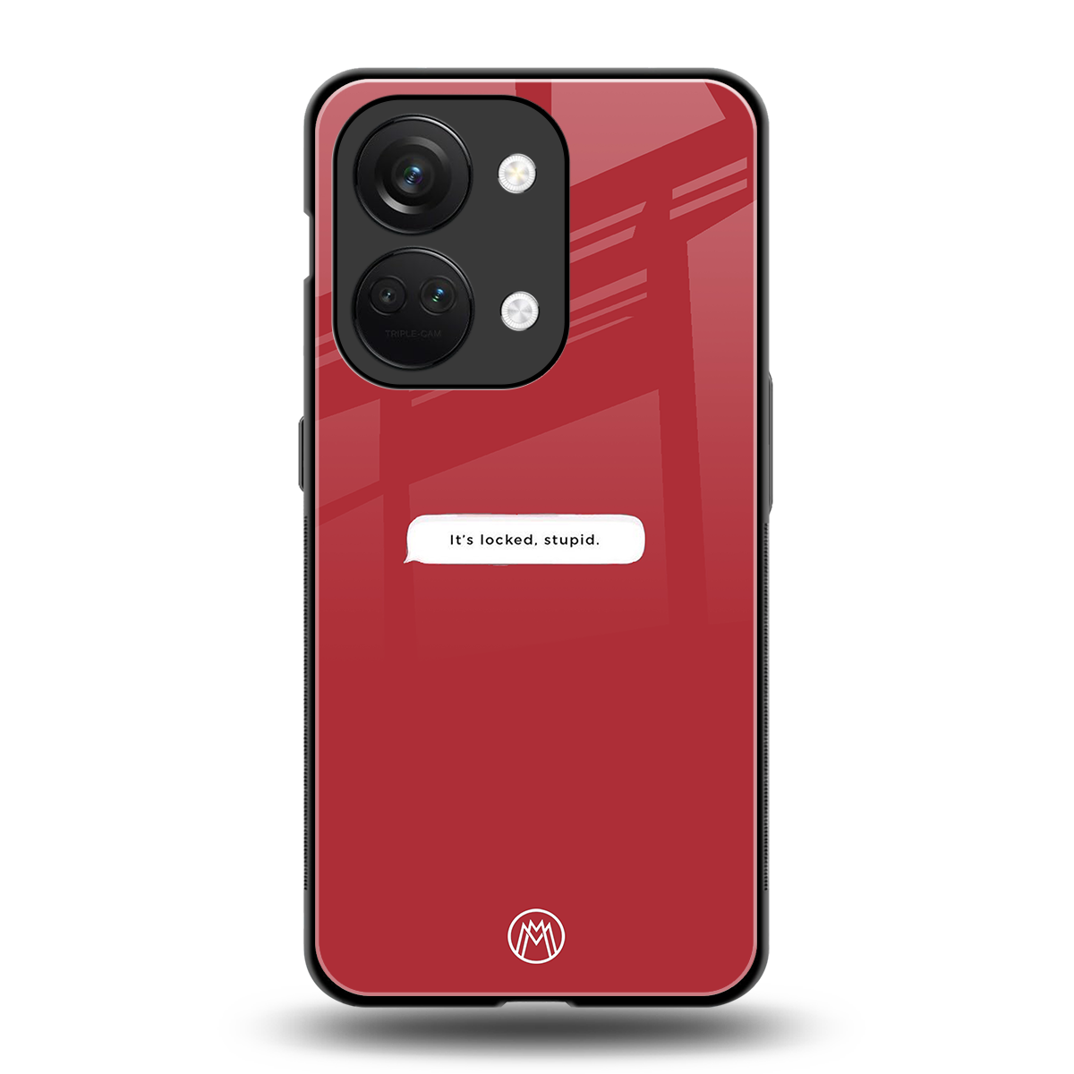 it's locked stupid back phone cover | glass case for oneplus nord 3