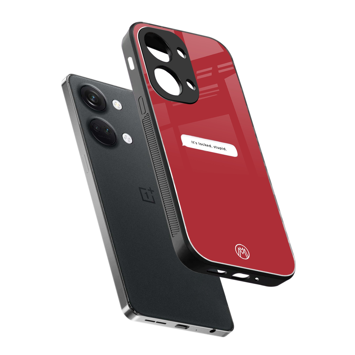 it's locked stupid back phone cover | glass case for oneplus nord 3
