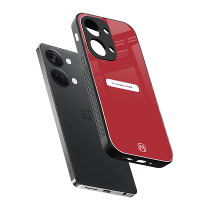 it's locked stupid back phone cover | glass case for oneplus nord 3