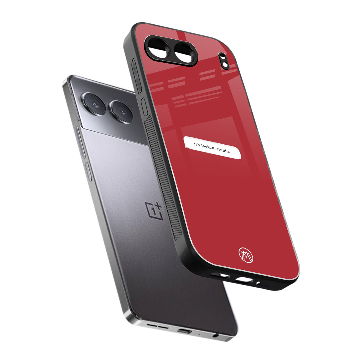 it's locked stupid back phone cover | glass case for oneplus nord 4