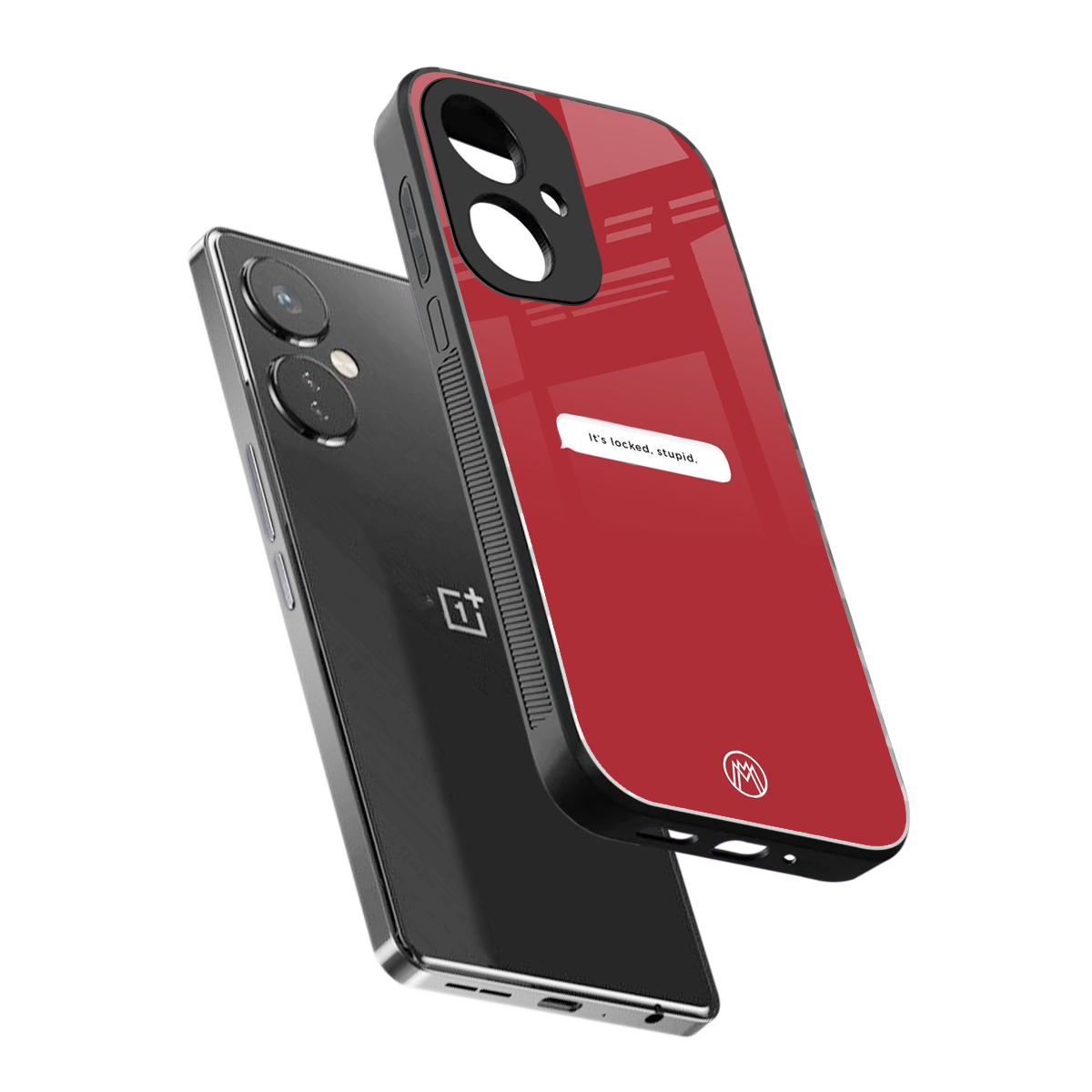 it's locked stupid back phone cover | glass case for oneplus nord ce 3
