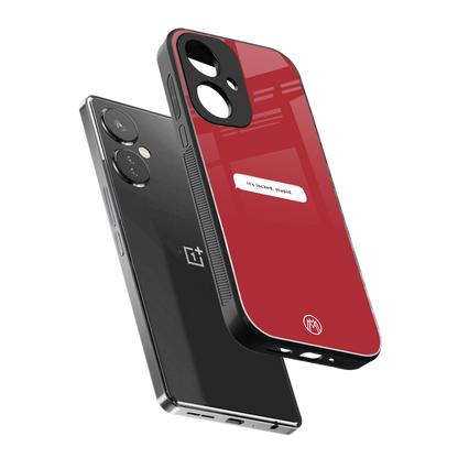 it's locked stupid back phone cover | glass case for oneplus nord ce 3
