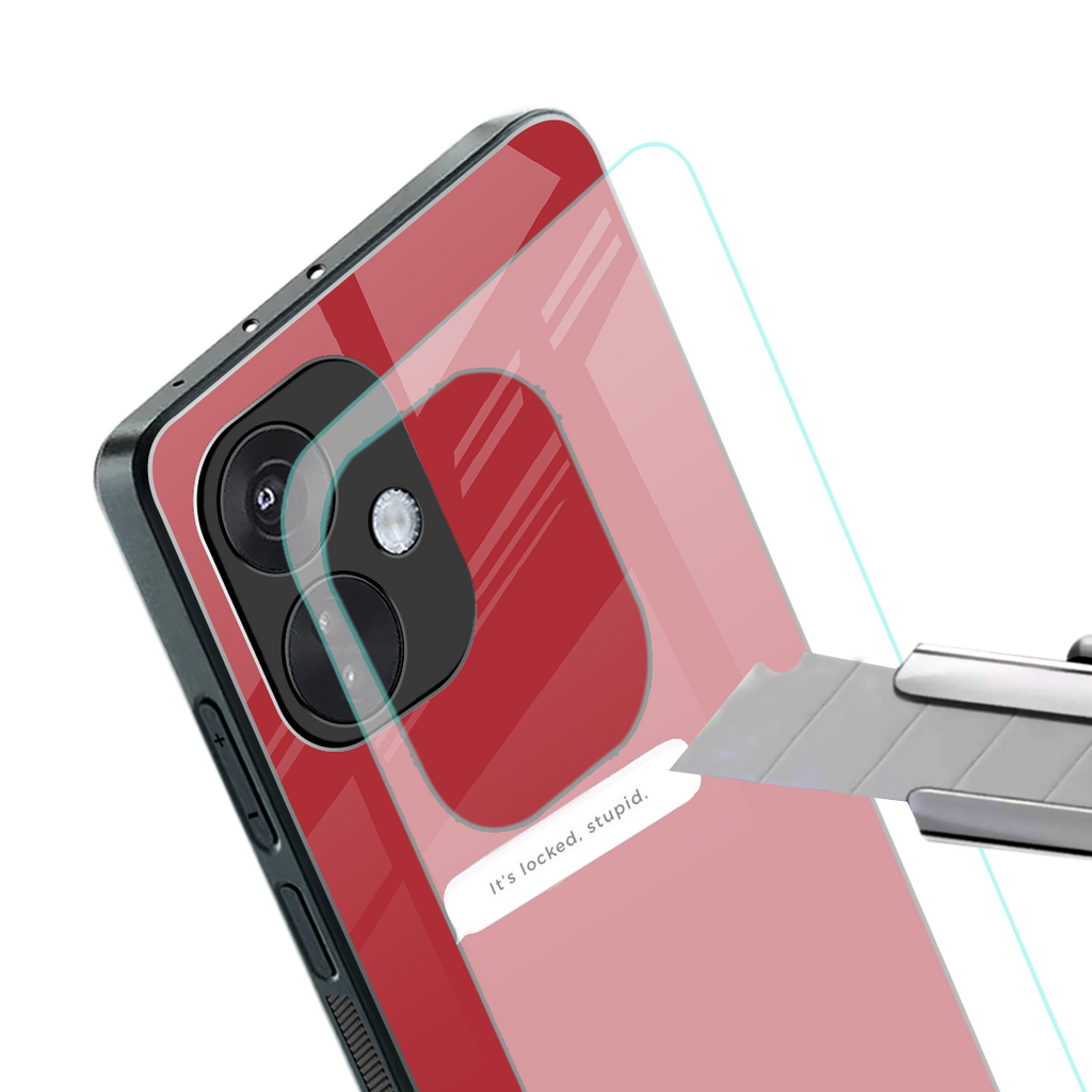 it's locked stupid back phone cover | glass case for oneplus nord ce 3