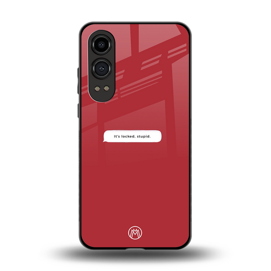 it's locked stupid back phone cover | glass case for oneplus nord ce 4 lite