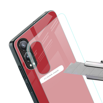 it's locked stupid back phone cover | glass case for oneplus nord ce 4 lite