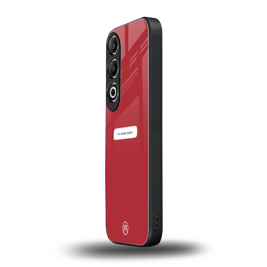 it's locked stupid back phone cover | glass case for oneplus nord ce 4