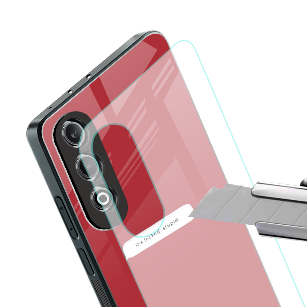 it's locked stupid back phone cover | glass case for oneplus nord ce 4