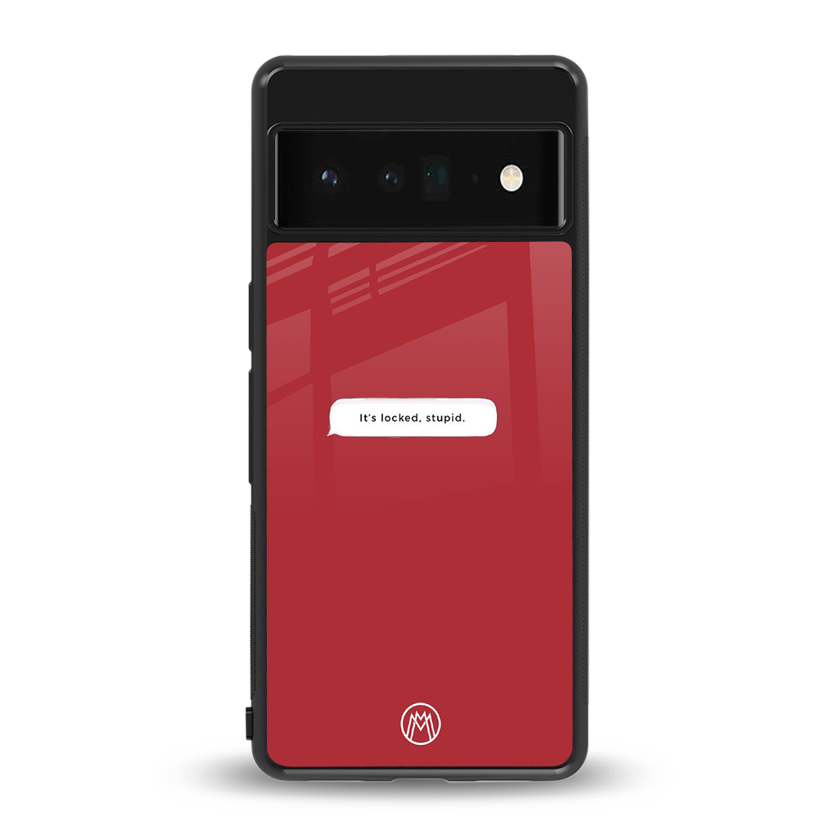 it's locked stupid back phone cover | glass case for google pixel 6 pro