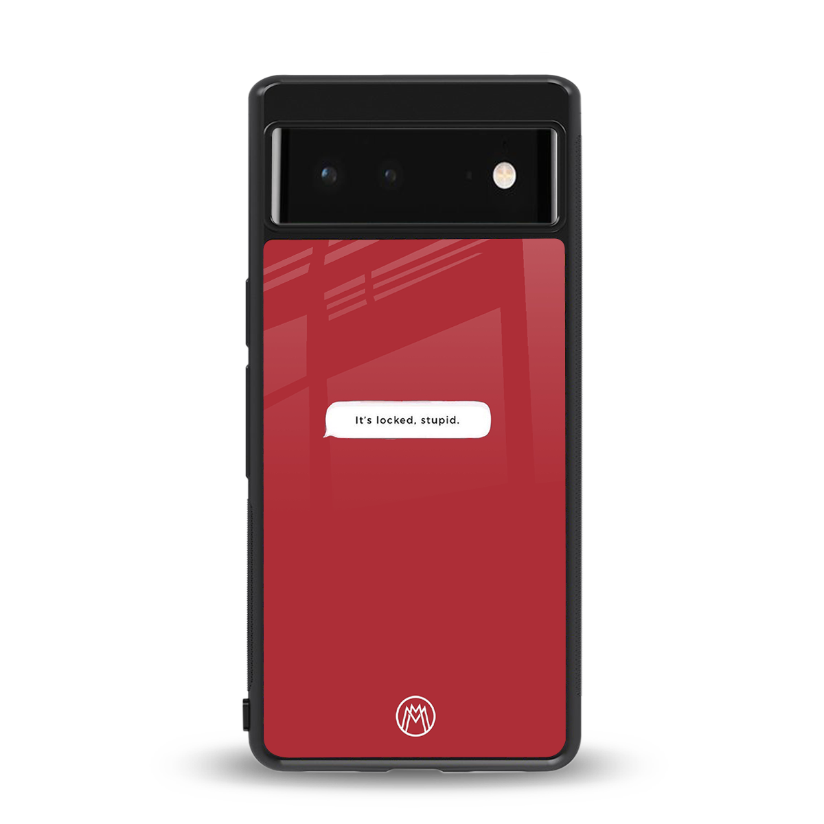 it's locked stupid back phone cover | glass case for Google Pixel 6A