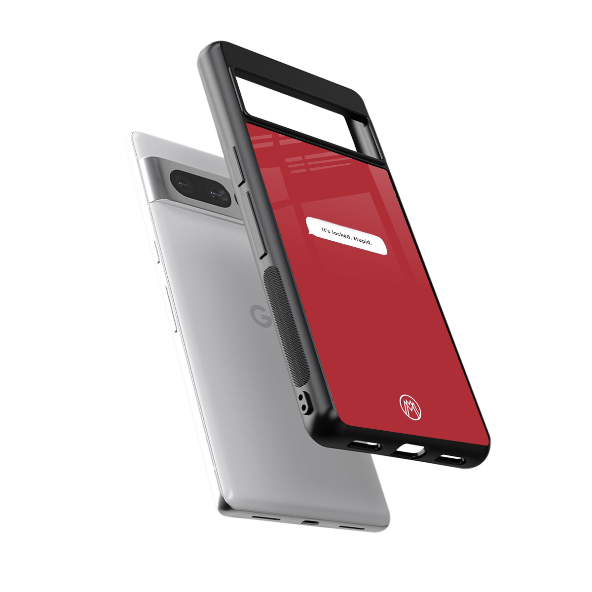 it's locked stupid back phone cover | glass case for google pixel 7 pro