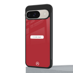it's locked stupid back phone cover | glass case for google pixel 9